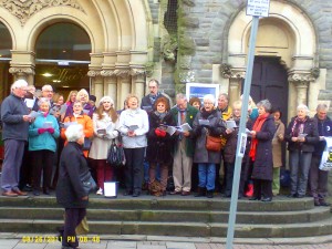 Mumbles’ carol singing raises £85
